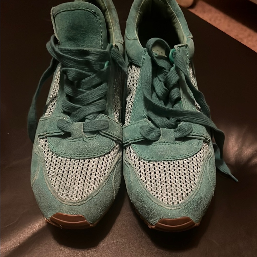 Ash Women wedge Teal Women's Sneakers